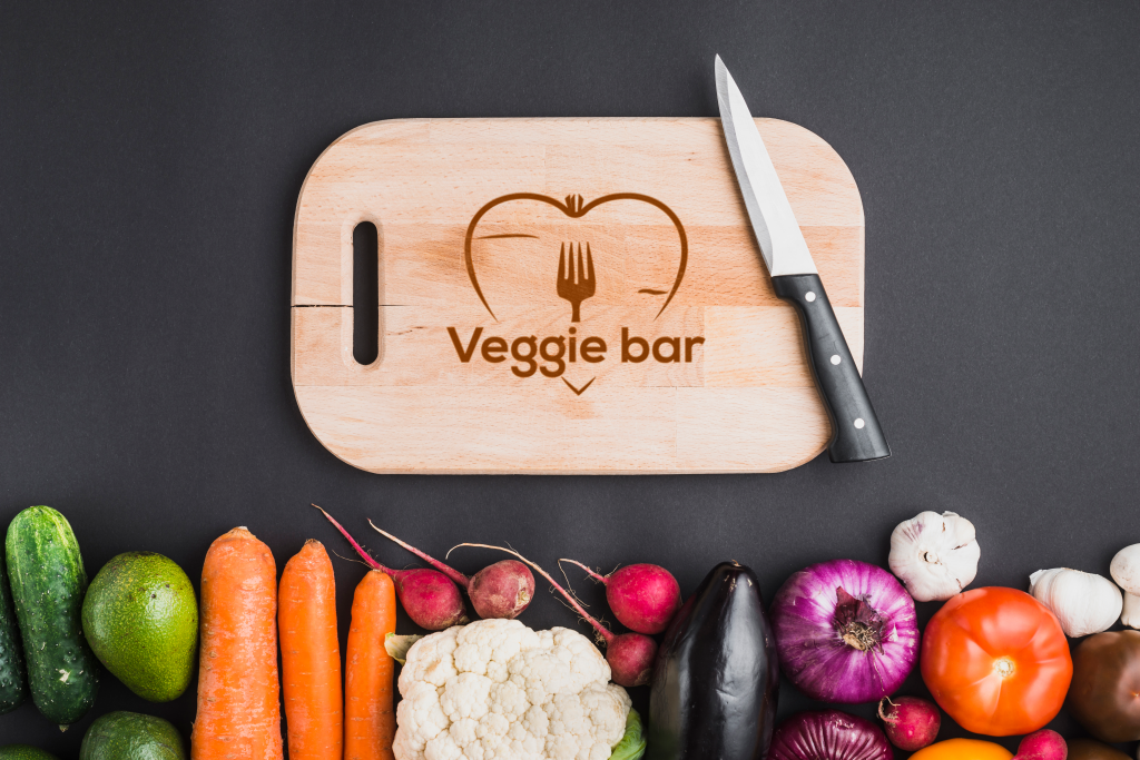 logo design for vegan restaurant