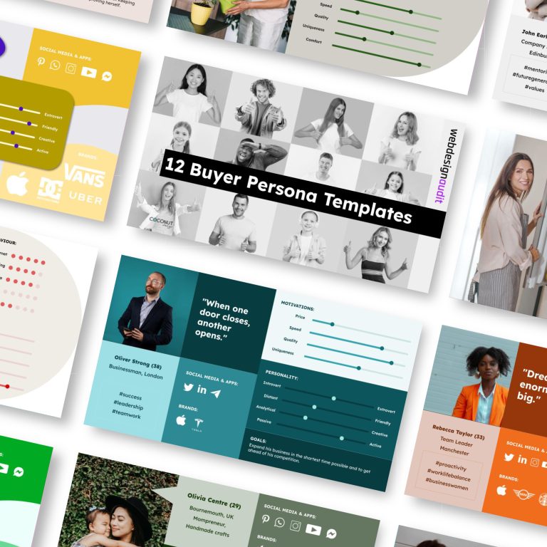 The Ultimate Buyer Persona Template Collection - A Coconut Design service or product